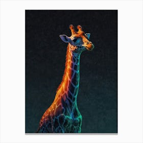 Giraffe Canvas Art 4 Canvas Print