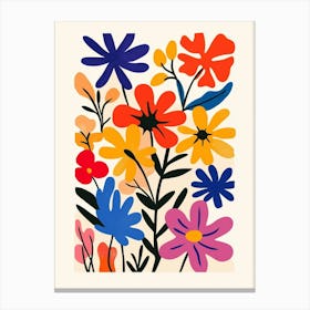 Colorful Flowers Canvas Print