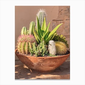 Cactus Garden Canvas Print