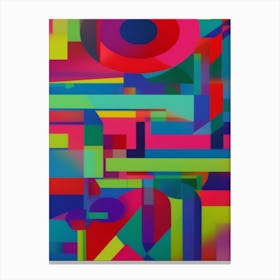Abstract Geometry III Canvas Print