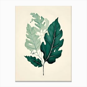 Fern Leaves 1 Canvas Print