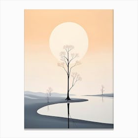 Minimalist Landscape 11 Canvas Print