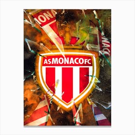 As Monaco Fc Canvas Print