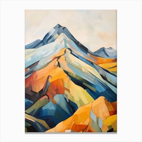 Mount Washington Usa 5 Mountain Painting Canvas Print