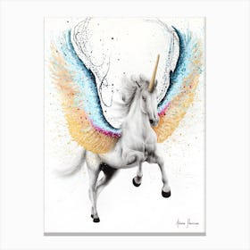 Whimsical Unicorn Canvas Print