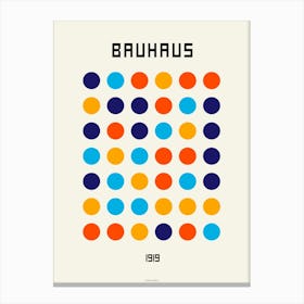 BAUHAUS | DOTS COMP YBR Canvas Print