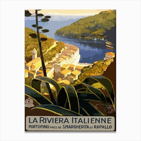 Italian Riviera Canvas Print