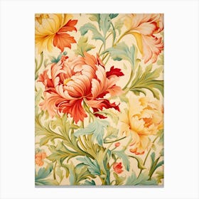 Floral Wallpaper 134 Canvas Print