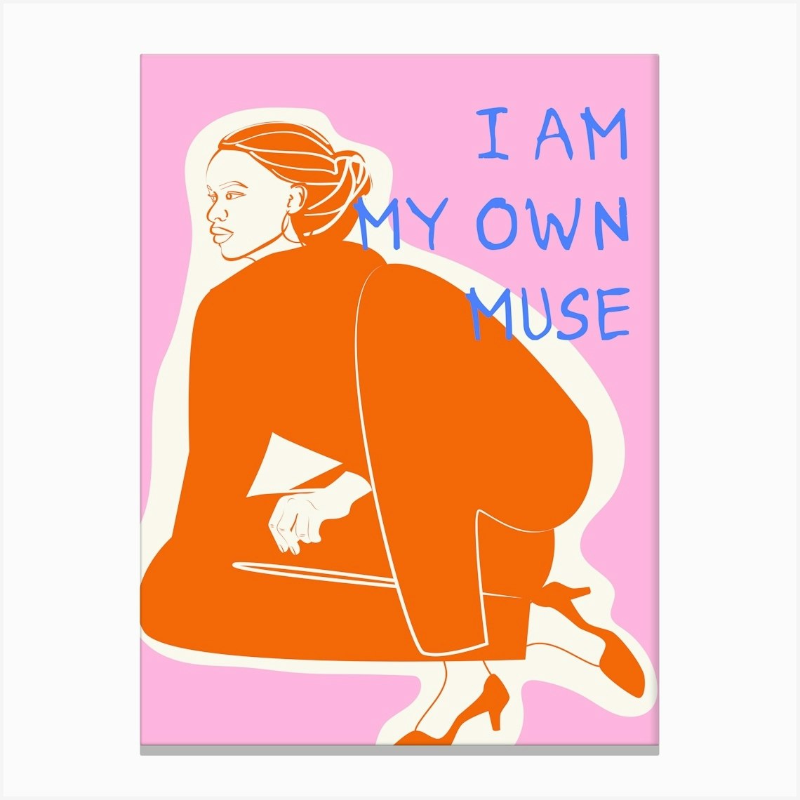 My own muse Lienzo