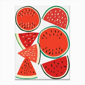 Watermelon Harvest Canvas Print