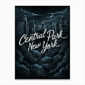 Central Park New York (1) Canvas Print