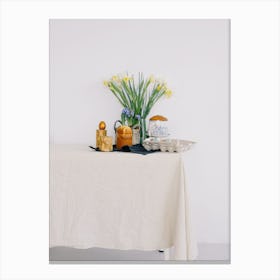 Tablecloth Canvas Print