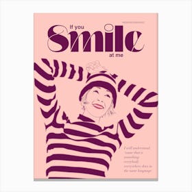 NS0000822092024AC Smile Canvas Print