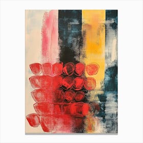 Abstract Painting Without Any Obvious Meaning Canvas Print