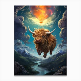 Highland Cow Canvas Print