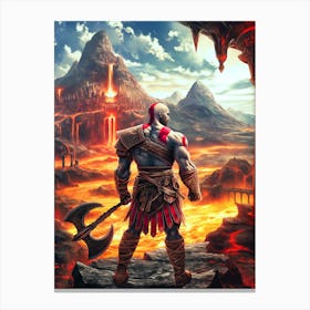 God Of War 1 Canvas Print