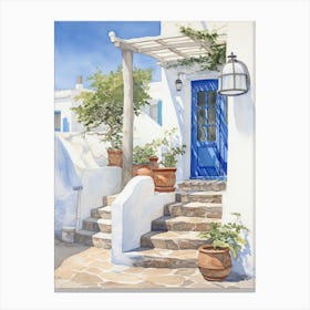 Blue Door 43 Canvas Print