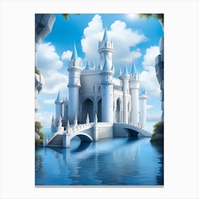 Fairytale Castle 2 Canvas Print