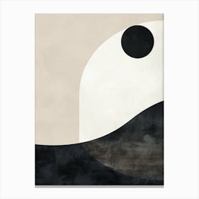 Infinite Whispers Minimalist Style Canvas Print