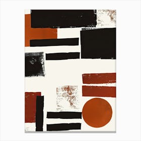 Stuttgart Simplicity - Minimalist Bauhaus Canvas Print