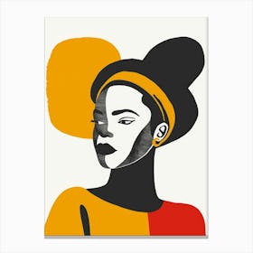 African Woman 200 Canvas Print