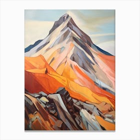 Carnedd Llewelyn Wales 2 Mountain Painting Canvas Print