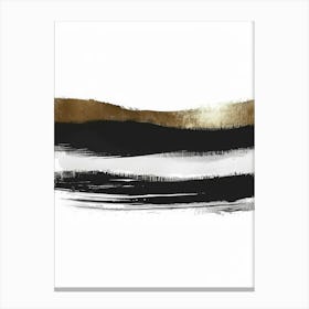 Black And Gold Canvas Print 17 Canvas Print