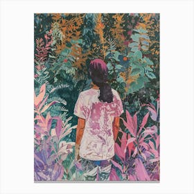 In The Garden Claude Monet S Garden 2 Canvas Print