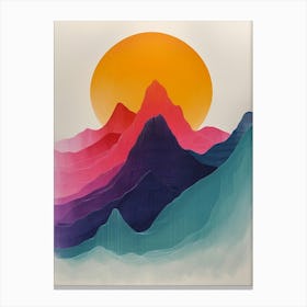 'Sunrise' 68 Canvas Print