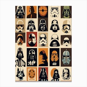 Star Wars Poster Canvas Print