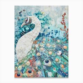 Peacock 35 Canvas Print