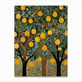 william morris Orange Tree Canvas Print