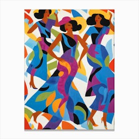 Three Dancers Canvas Print