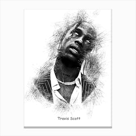 Travis Scott 2 Canvas Print