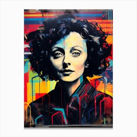 Edith Piaf (4) Canvas Print