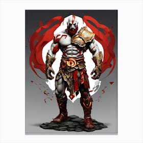 God Of War Canvas Print