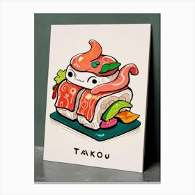 Tako1 Canvas Print