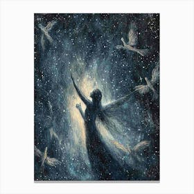 Angel Of The Night Canvas Print