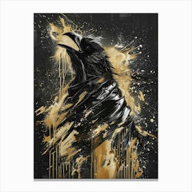 Raven 7 Canvas Print