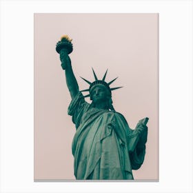 Statue Of Liberty In New York Canvas Print