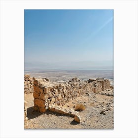 The Dead Sea from Masada Canvas Print