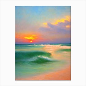 Koh Kood Beach Thailand Monet Style Canvas Print