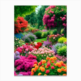 Colorful Garden Canvas Print