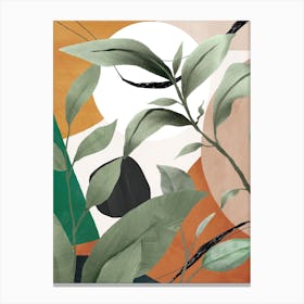 Abstract Botanical Art 2 Canvas Print