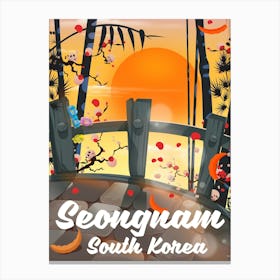 Seongnam South Korea Canvas Print