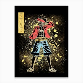 Monkey D Canvas Print