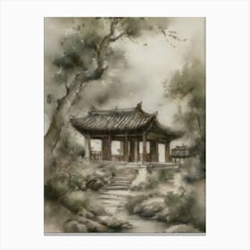 Chinese House Canvas Print