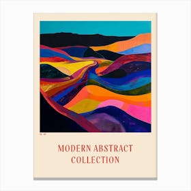 Modern Abstract Collection Poster 68 Canvas Print