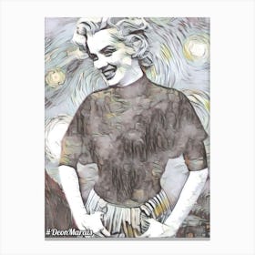 Marilyn Monroe 8 Canvas Print