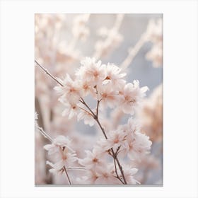 Frosty Botanical Witch Hazel 1 Canvas Print